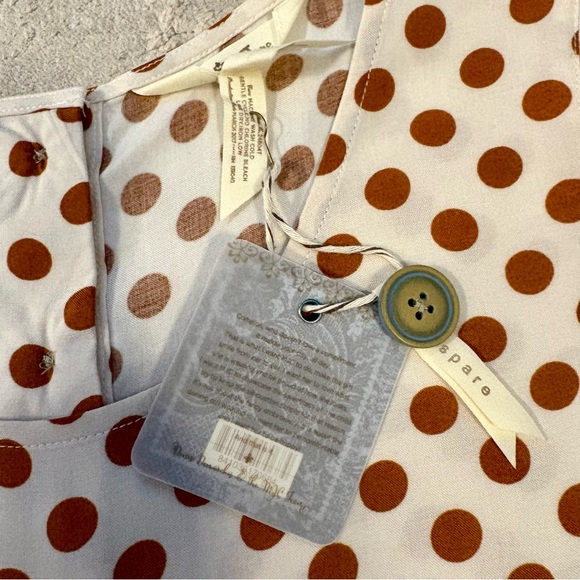 Matilda Jane Women’s Feeling Collegiate Gingham Peplum Top Size Medium - Picture 8 of 13